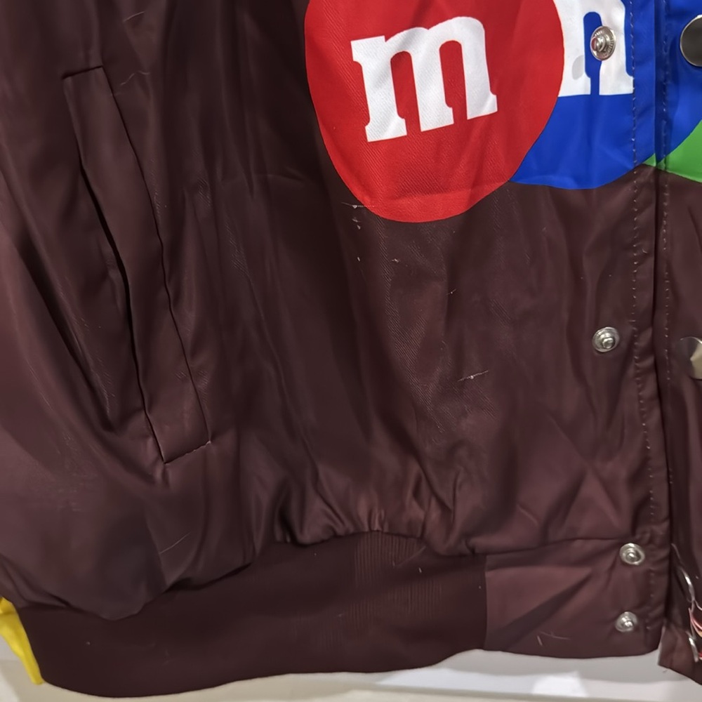 M&M's Racing Jacket - Yellow and Brown - Picture 11 of 11